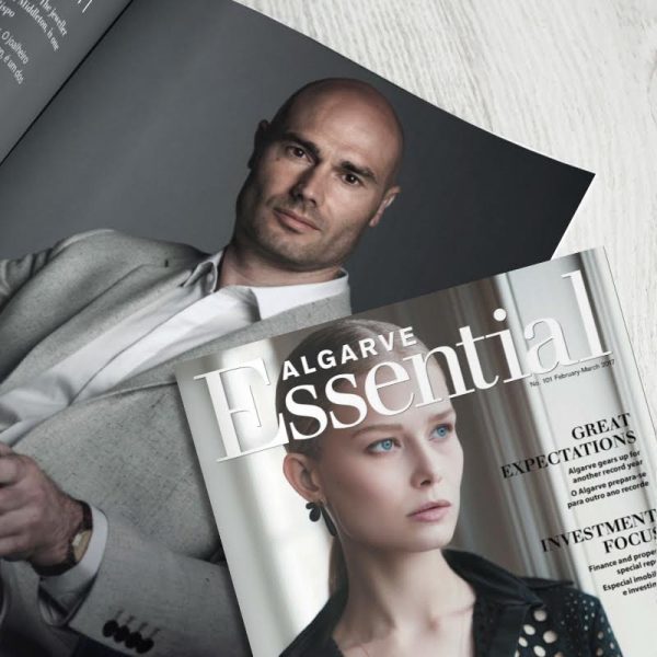 Andrew Geoghegan in Algarve Essential magazine - Andrew Geoghegan