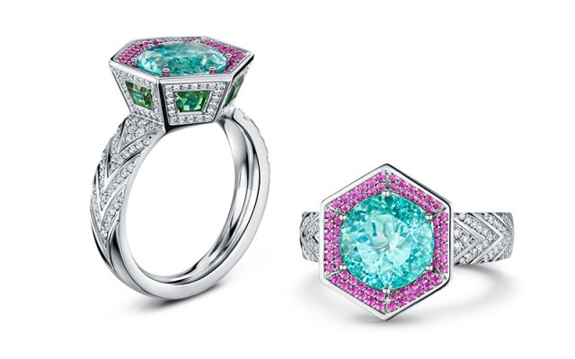 Andrew Geoghegan Launches Chapiteau De Paraiba Cocktail Ring - Andrew Geoghegan