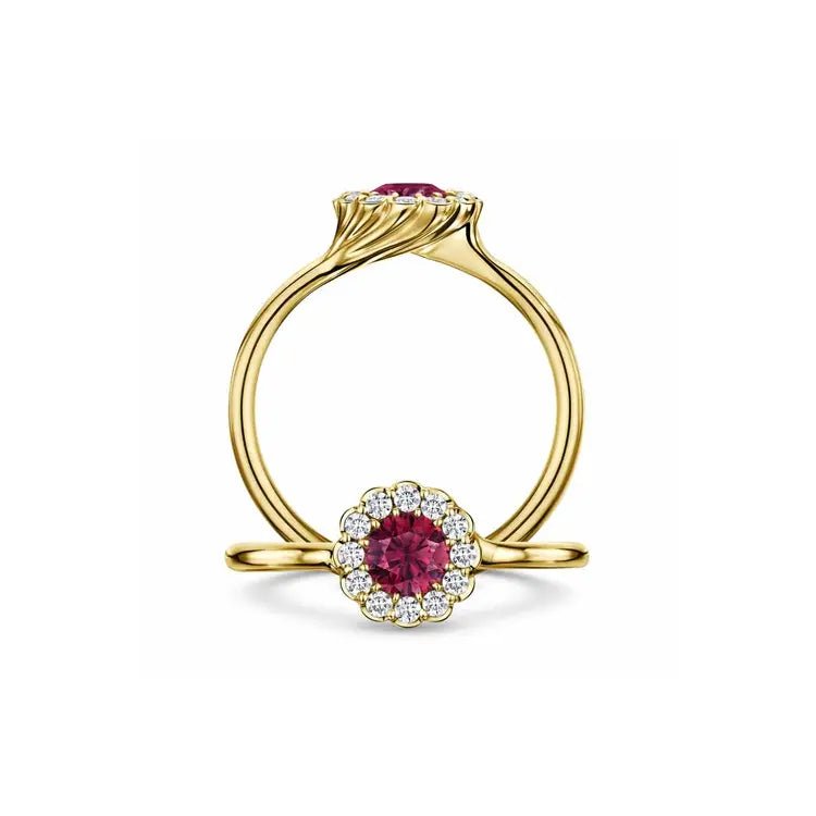 STEPPING AWAY FROM TRADITION: THE ALLURE OF RUBY ENGAGEMENT RINGS - Andrew Geoghegan
