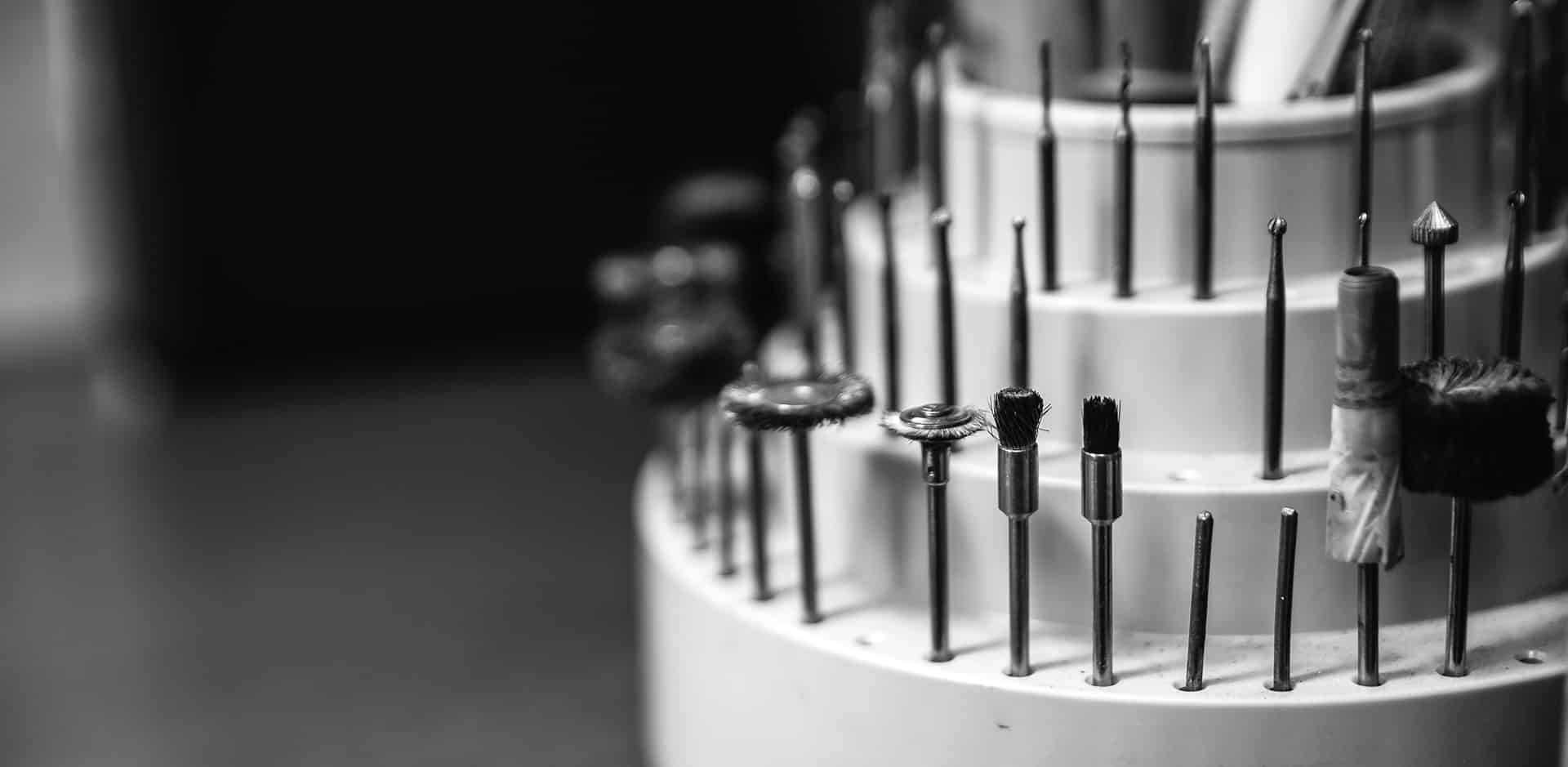 Andrew Geoghegan jewellery servicing area, providing expert maintenance and care for luxury pieces