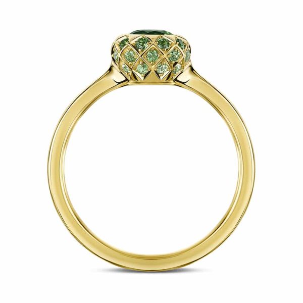Asteria Tsavorite Solitaire - Andrew Geoghegan