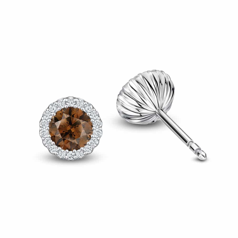 Cannelé Chocolate Earrings - Andrew Geoghegan