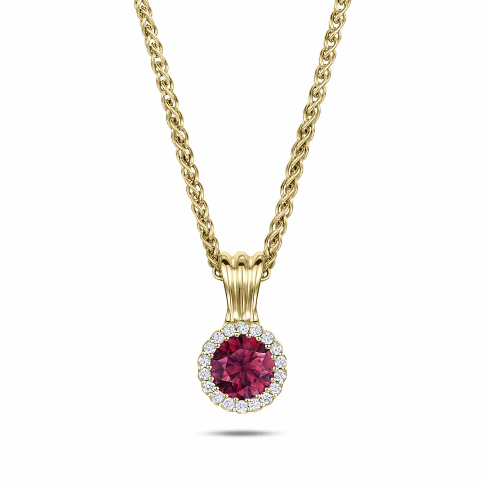 Cannelé Ruby Necklace - Andrew Geoghegan