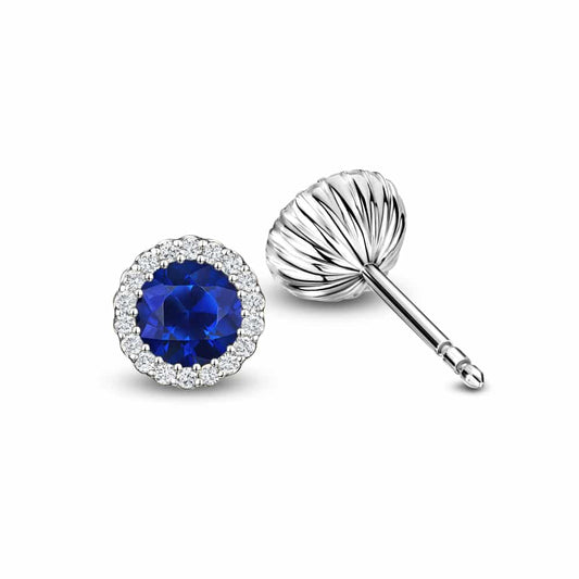 Cannelé Sapphire Earrings - Andrew Geoghegan