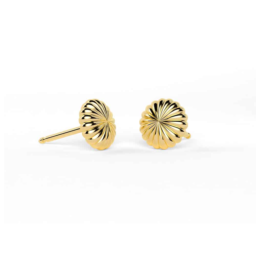 Cannelé Simplicité Studs - Andrew Geoghegan
