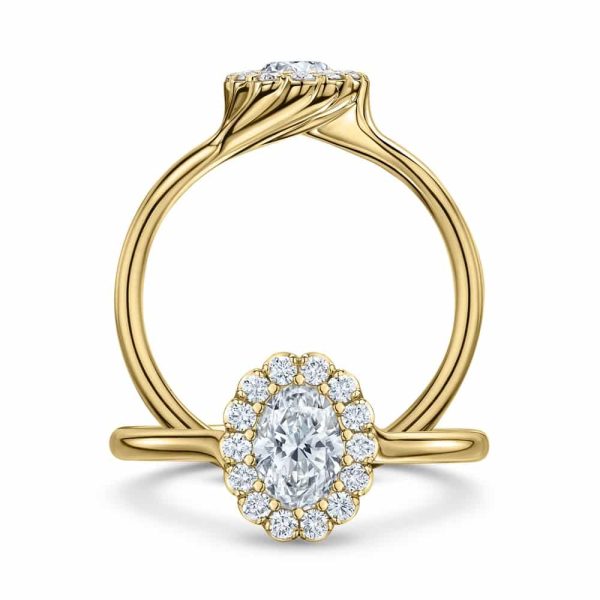 CANNELÉ TWIST OVAL DIAMOND - Andrew Geoghegan