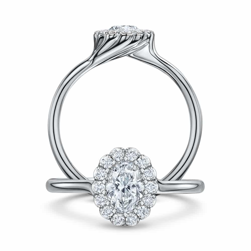 CANNELÉ TWIST OVAL DIAMOND - Andrew Geoghegan