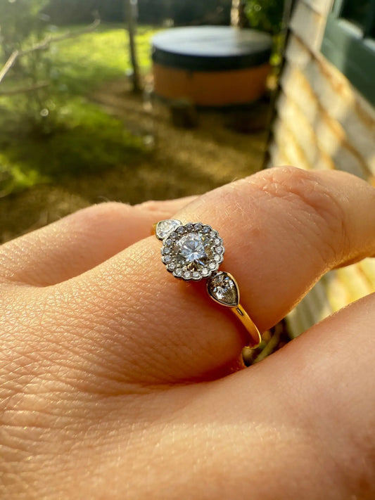 Canelé Custom Engagement Ring for Rowan