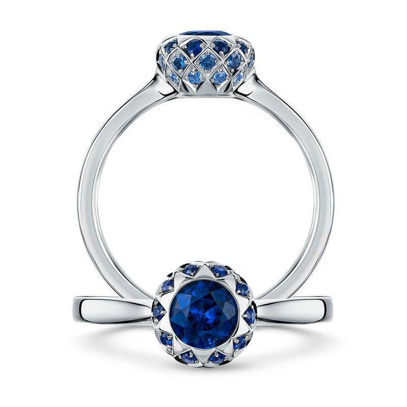 COLOURED GEMSTONES ENGAGEMENT RINGS - Andrew Geoghegan