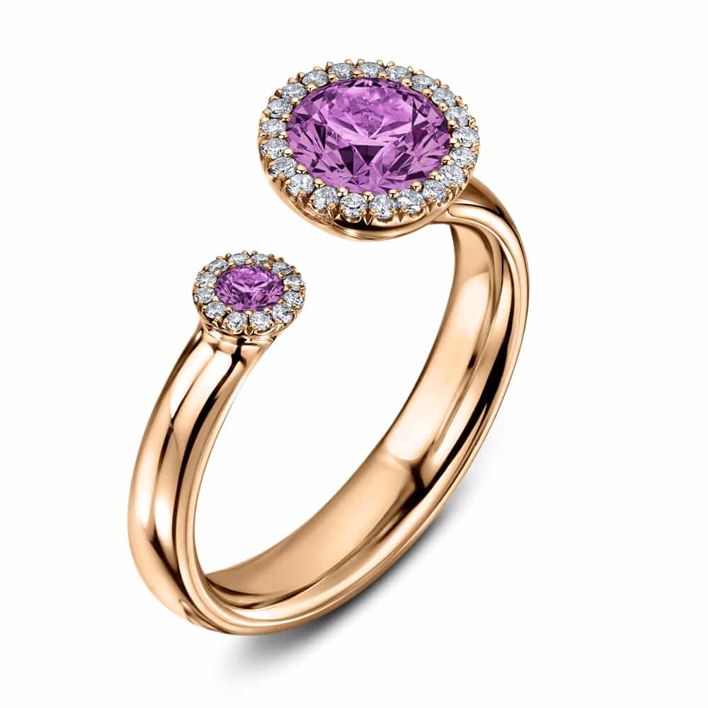 Satellite Pink Sapphire