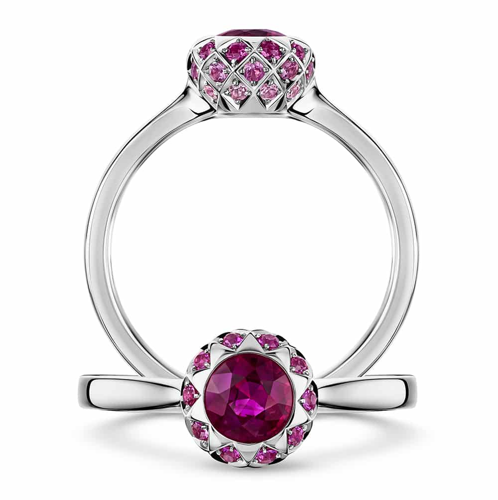 Asteria Ruby Solitaire - Andrew Geoghegan