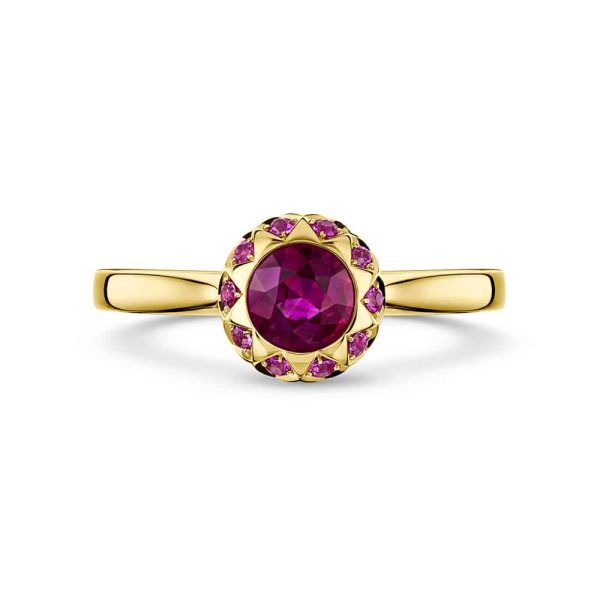 Asteria Ruby Solitaire - Andrew Geoghegan