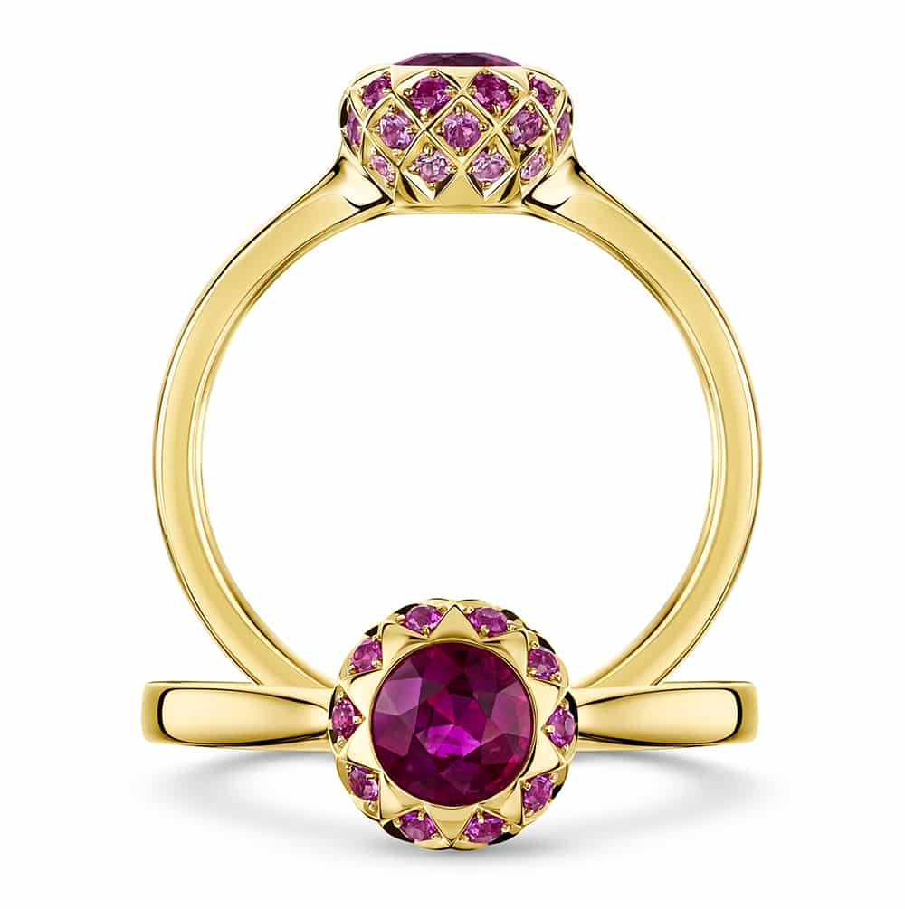 Asteria Ruby Solitaire - Andrew Geoghegan