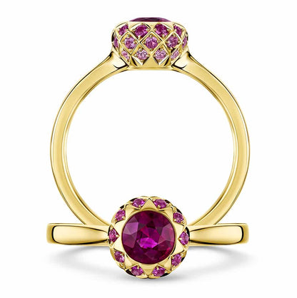 Asteria Ruby Solitaire - Andrew Geoghegan