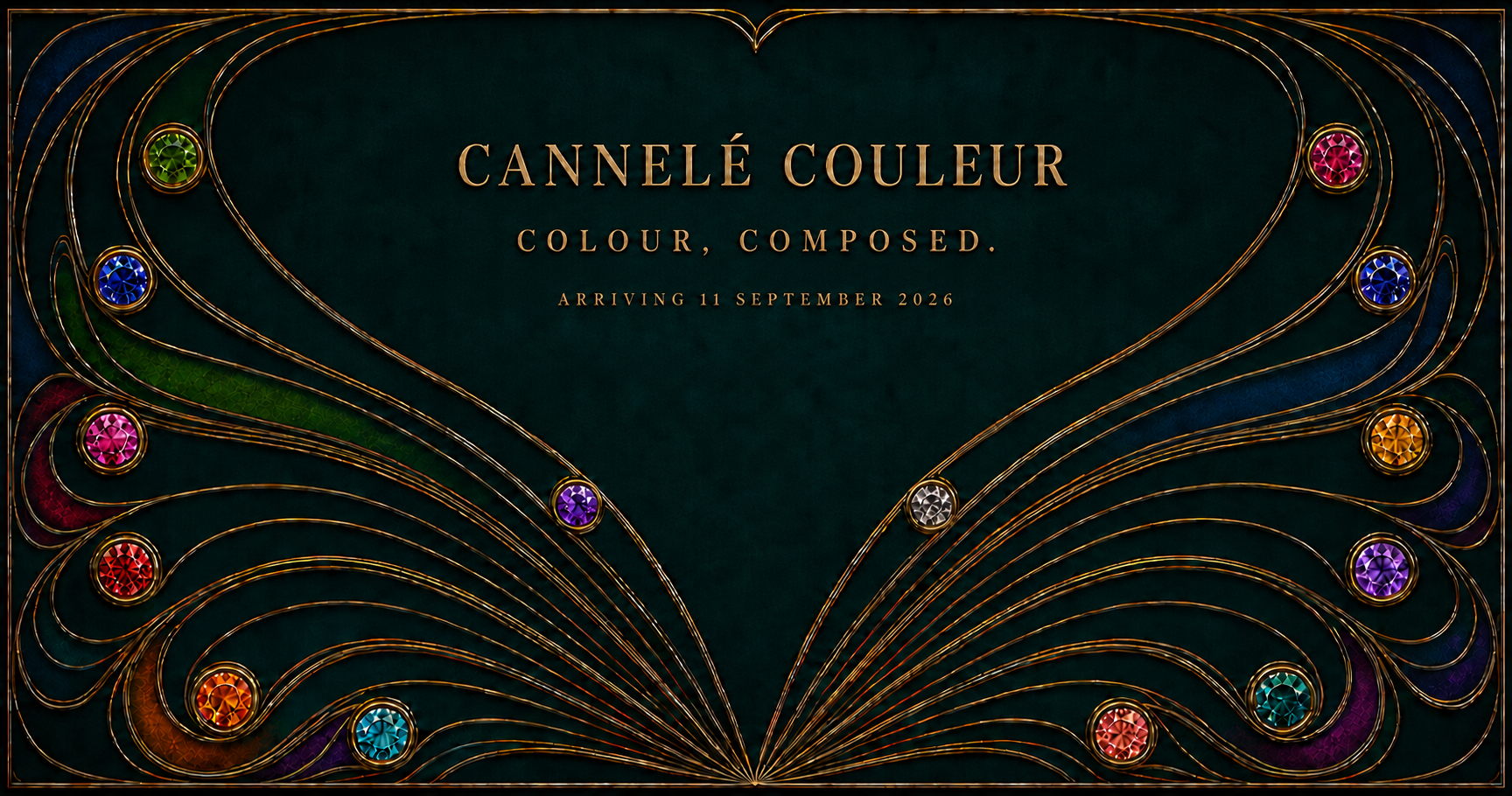 Cannelé Couleur, Colour Composed