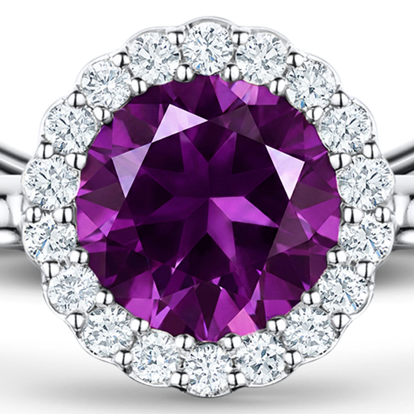 Cannelé Couleur diamond light halo example