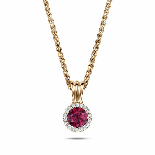 Cannelé Ruby Necklace - Andrew Geoghegan