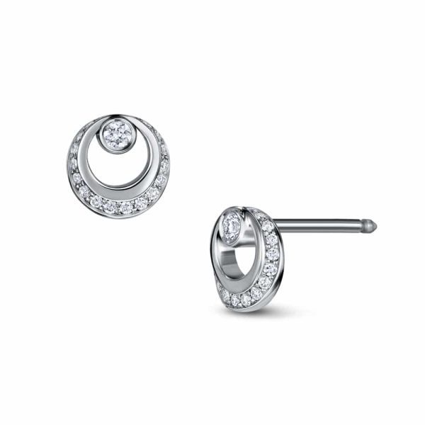 Clair de Lune - Diamond Studs - Andrew Geoghegan