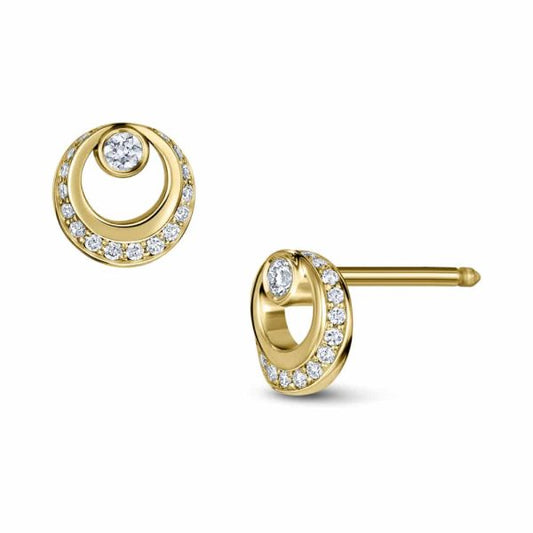 Clair de Lune - Diamond Studs - Andrew Geoghegan