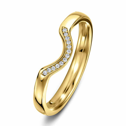 Lacuna Diamond wedding/eternity ring - Andrew Geoghegan