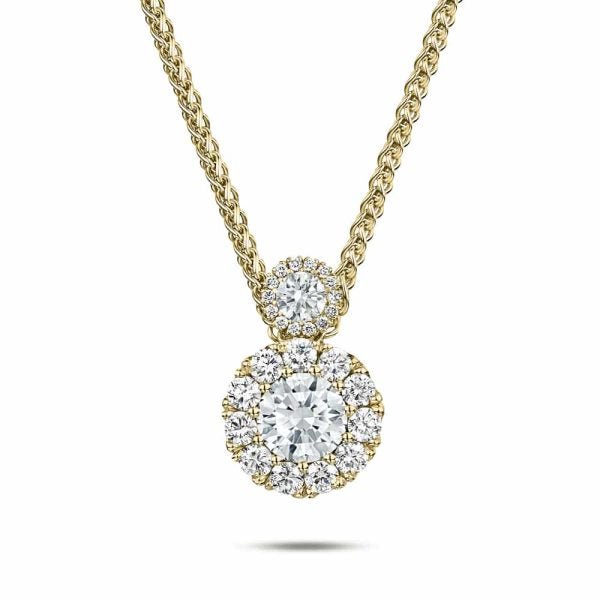 Satellite Diamond Necklace 0.50ct - Andrew Geoghegan