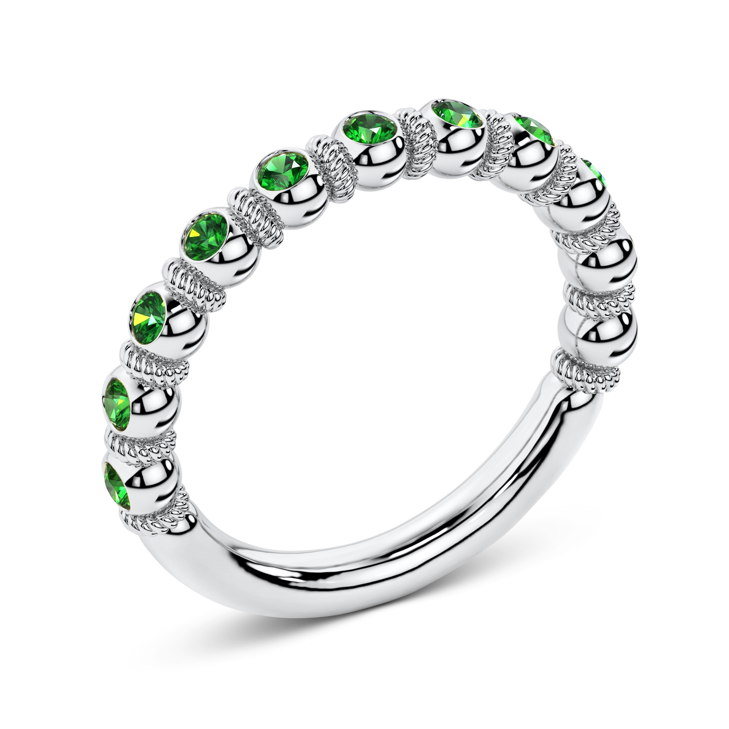 Treowth Goldwin Tsavorite Ring