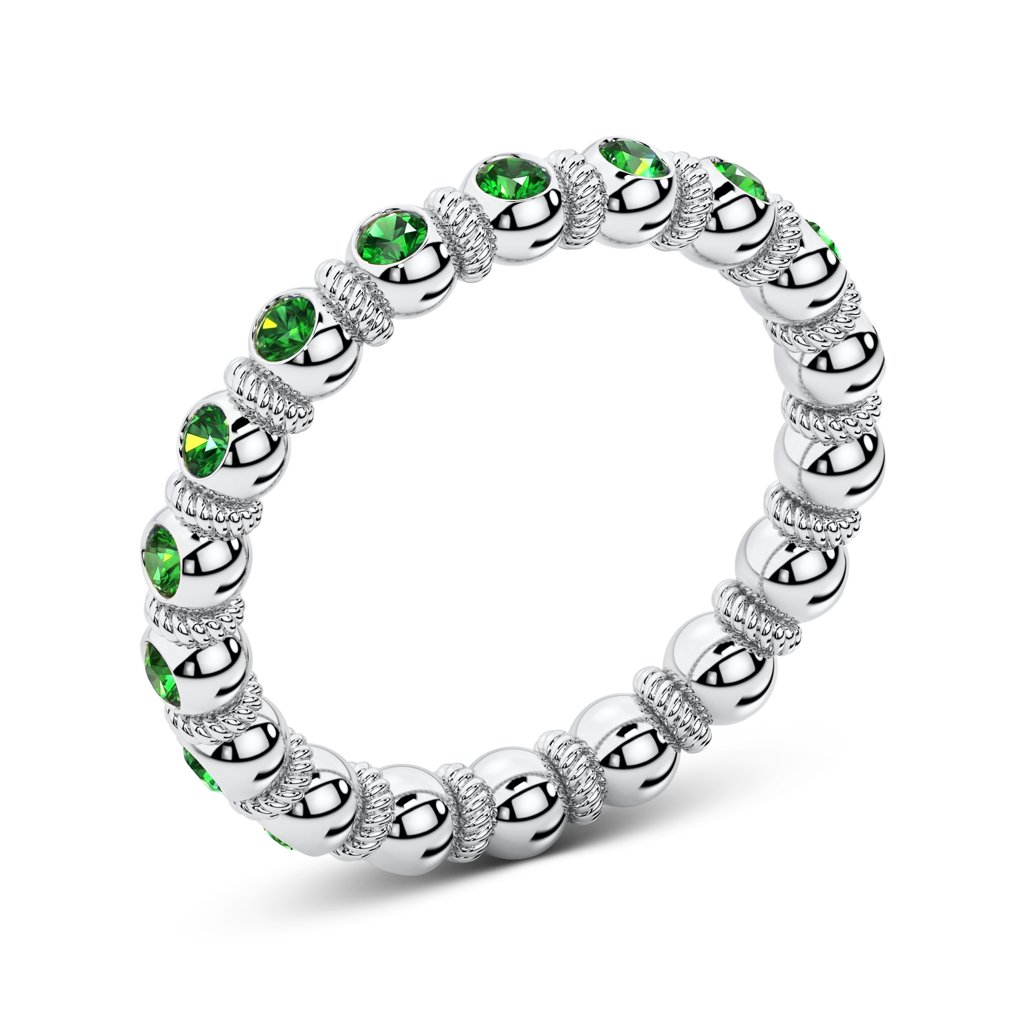 Treowth Goldwin Tsavorite Ring