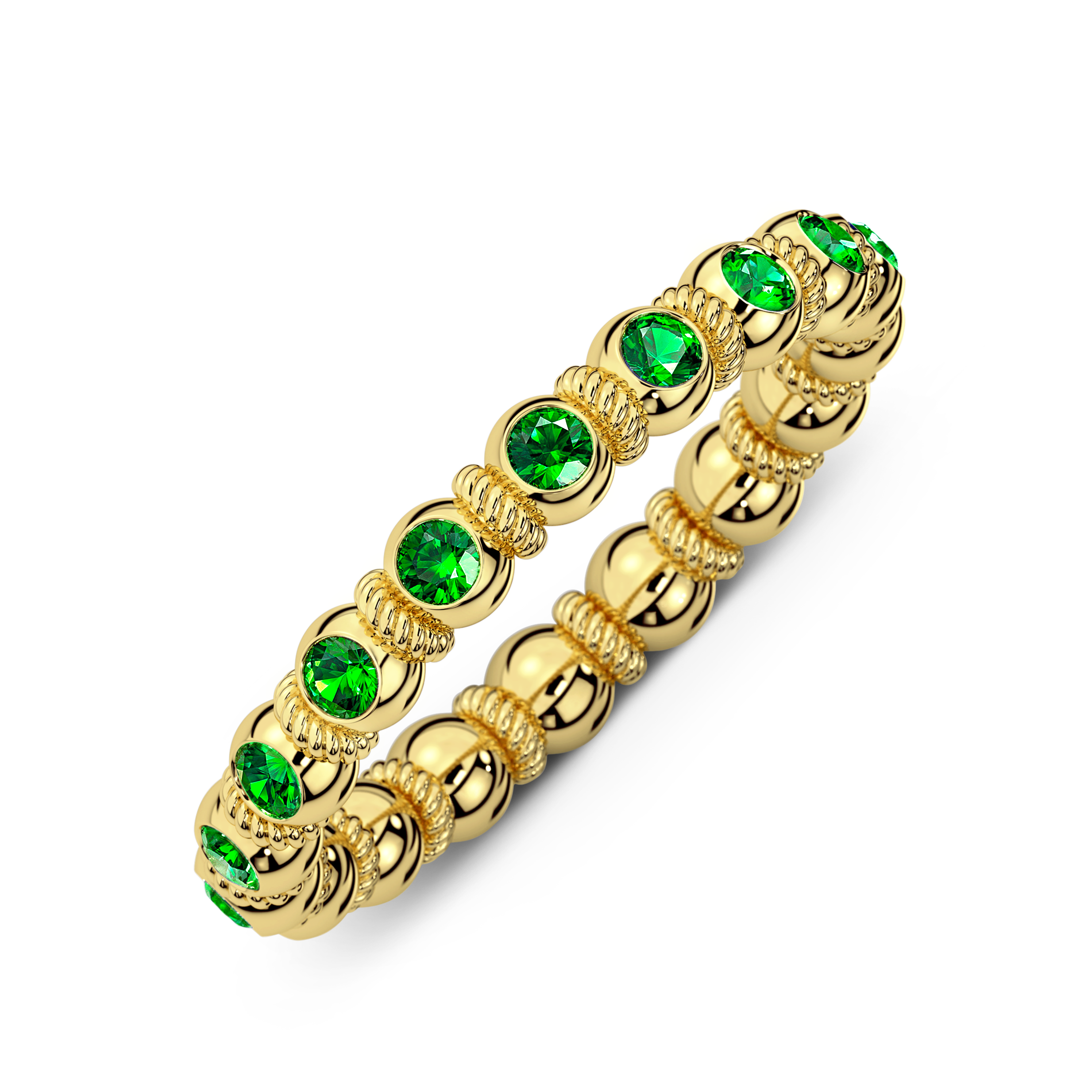 Treowth Goldwin Tsavorite Ring