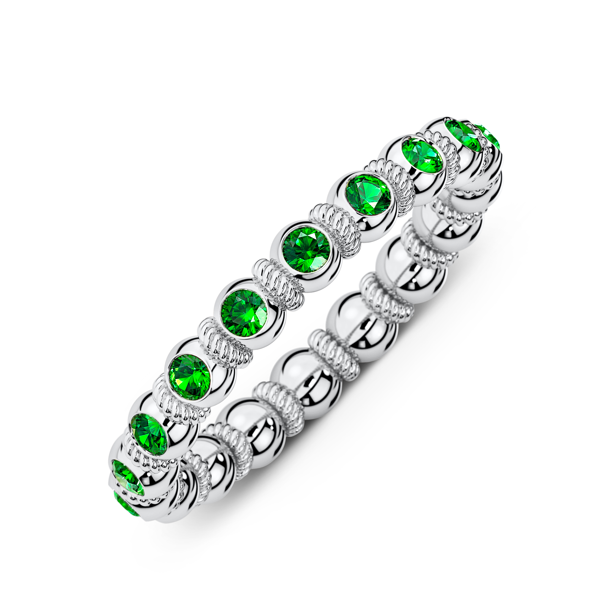 Treowth Goldwin Tsavorite Ring
