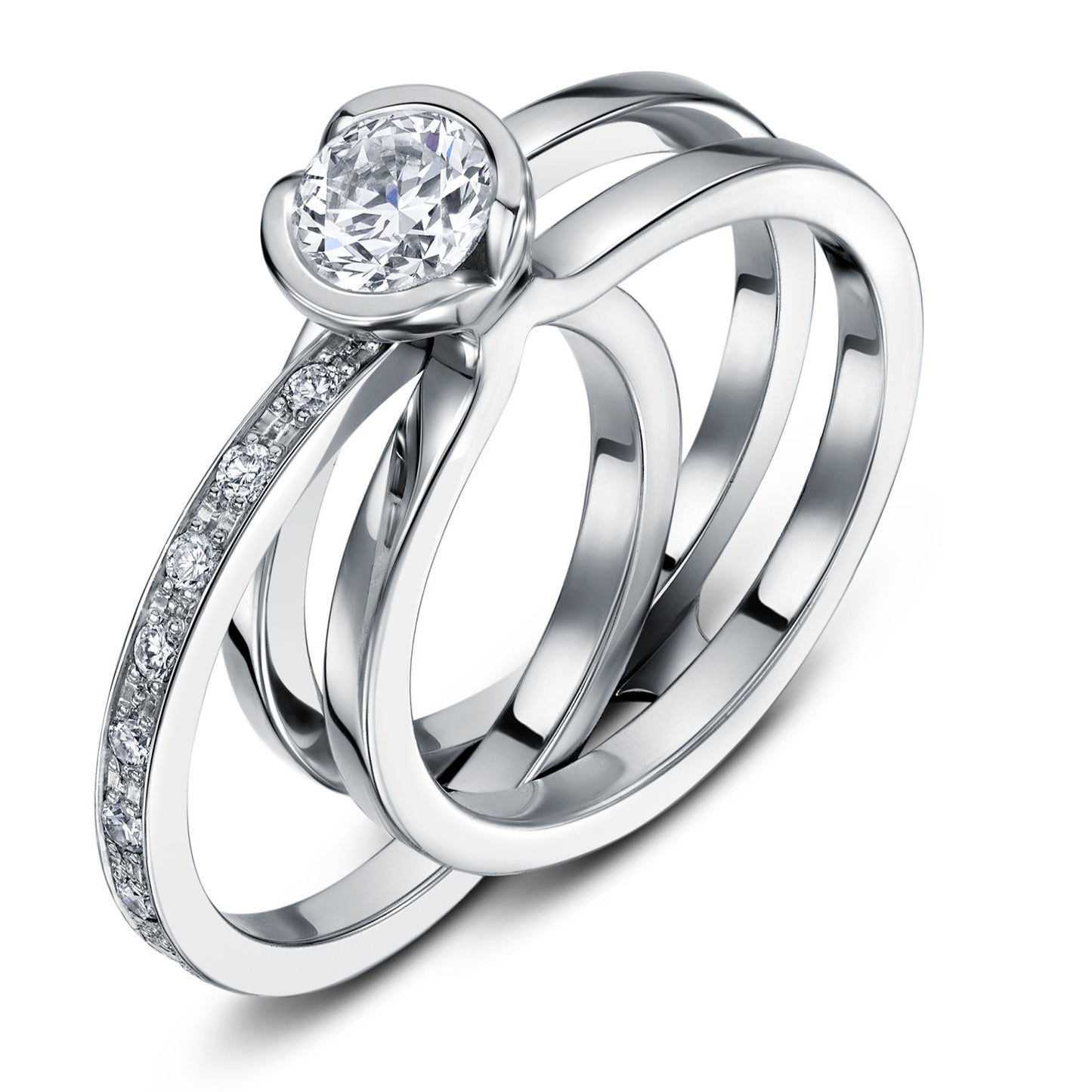 Unity Brilliant 18ct White Gold